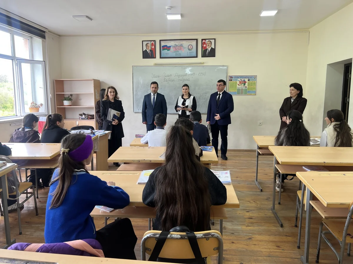 Ombudsman əməkdaşları Quba və Qusardakı təhsil müəssisələrində monitorinq aparıblar