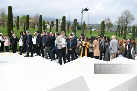 Diplomats visit Khankandi as part of Karabakh trip