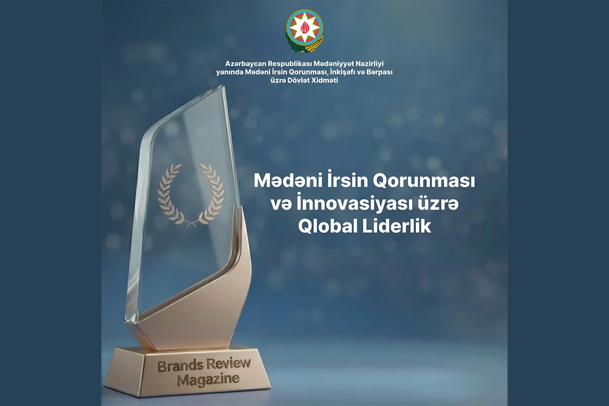 Azerbaijan wins international award for cultural heritage protection, innovation