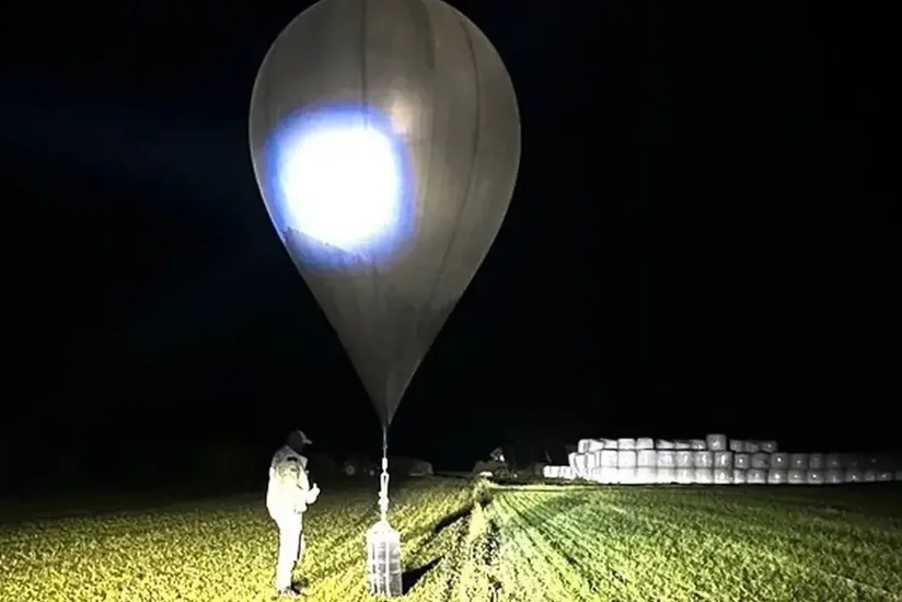 На юге Польши упали воздушные шары с контрабандой