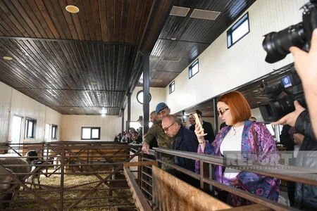 62 ölkədən olan diplomatlar Laçın Aqro-Sənaye Parkında olublar