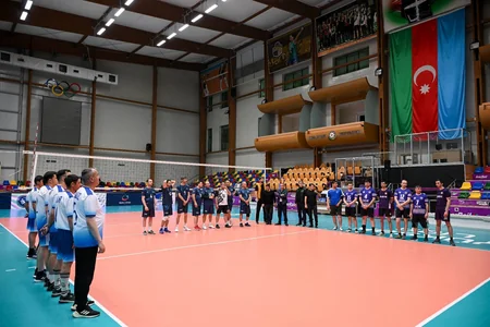 Dövlət qurumlarının əməkdaşları arasında voleybol yarışı keçirilib