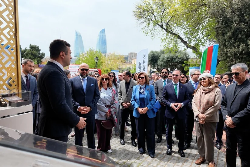 AzerGoldun qızıl və gümüş məhsulları Beynəlxalq Xalça Festivalında nümayiş olunub