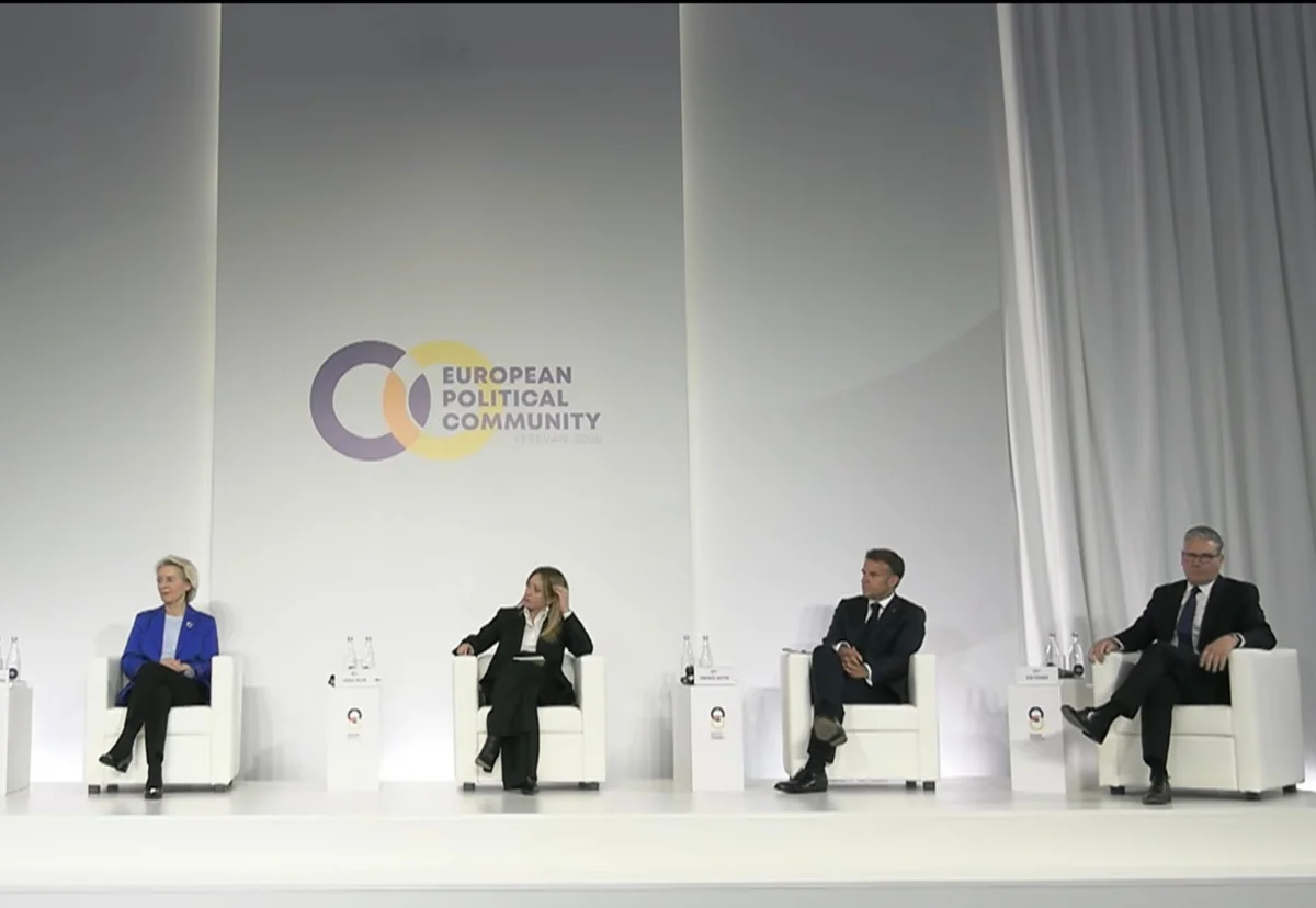 Von der Leyen, Macron, Meloni and Starmer outline Europe's strategic priorities in Yerevan