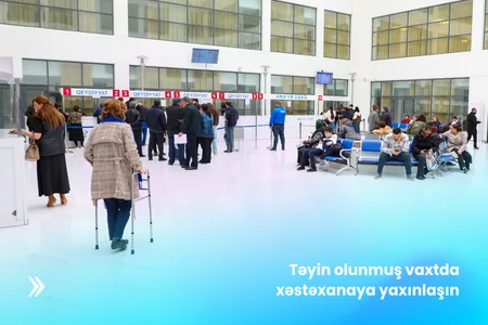 Abşeron Rayon Mərkəzi Xəstəxanasında onlayn növbə sisteminin tətbiqinə başlanılıb