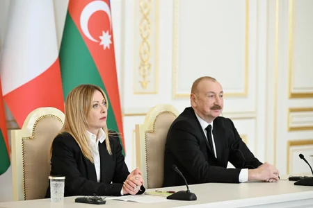 İlham Əliyev və Ciorcia Meloni mətbuata bəyanatlarla çıxış ediblər - YENİLƏNİB