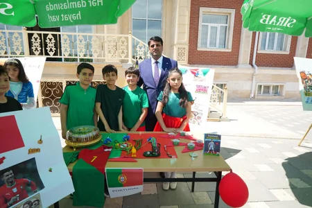 NDU nəzdində Beynəlxalq Kembric Məktəbində Mədəniyyət Festivalı keçirilib