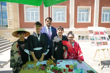 NDU nəzdində Beynəlxalq Kembric Məktəbində Mədəniyyət Festivalı keçirilib