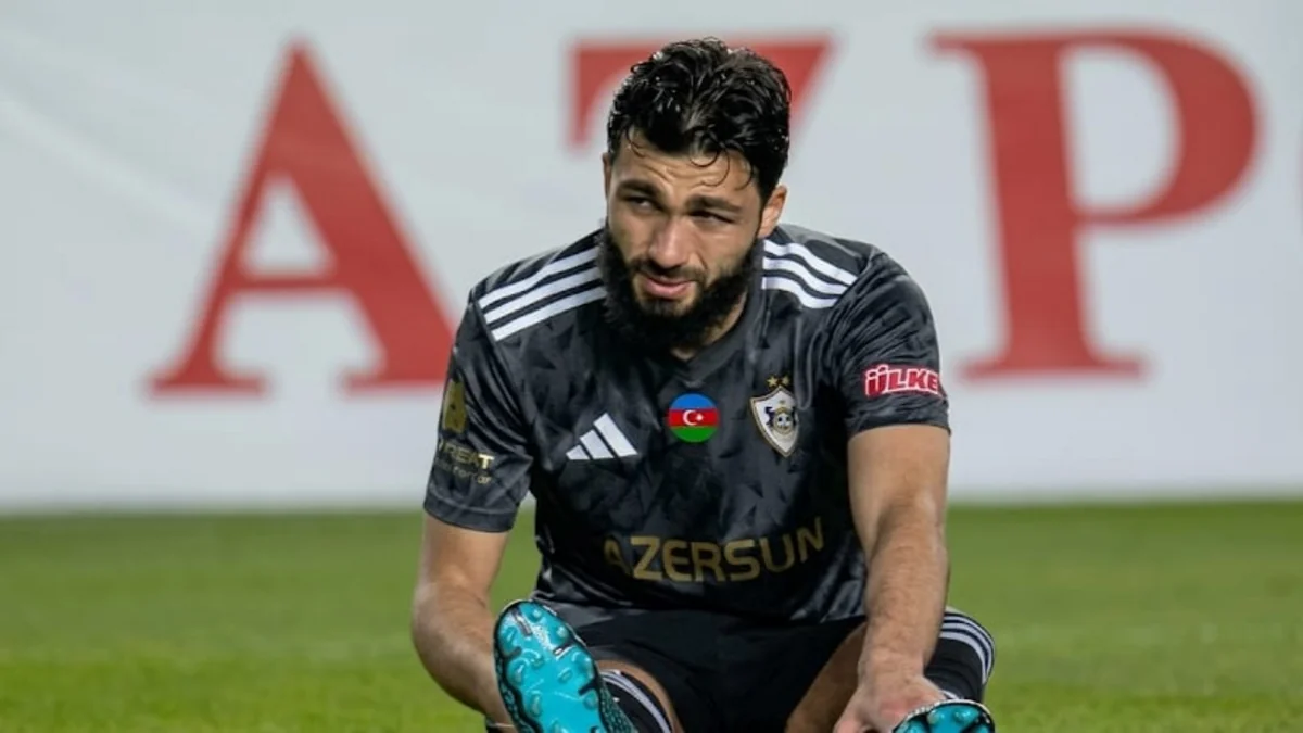 Turan Tovuzla oyunda zədələnən Qarabağın forvardı Musa Qurbanlı üçün mövsüm erkən bitib
