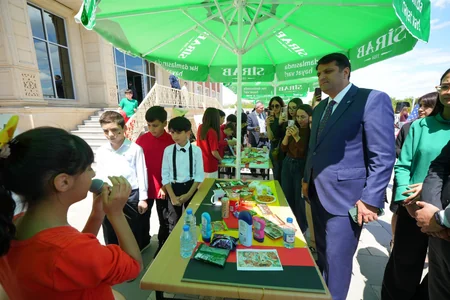 NDU nəzdində Beynəlxalq Kembric Məktəbində Mədəniyyət Festivalı keçirilib