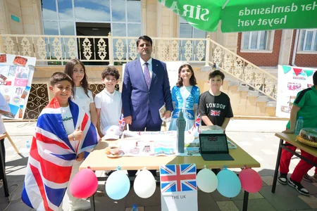 NDU nəzdində Beynəlxalq Kembric Məktəbində Mədəniyyət Festivalı keçirilib