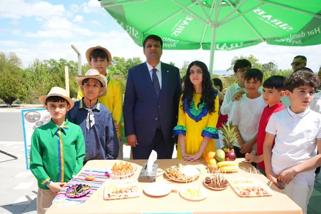 NDU nəzdində Beynəlxalq Kembric Məktəbində Mədəniyyət Festivalı keçirilib