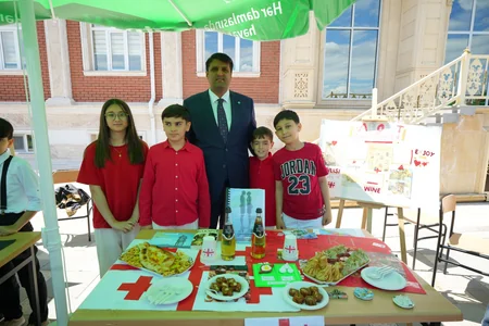 NDU nəzdində Beynəlxalq Kembric Məktəbində Mədəniyyət Festivalı keçirilib