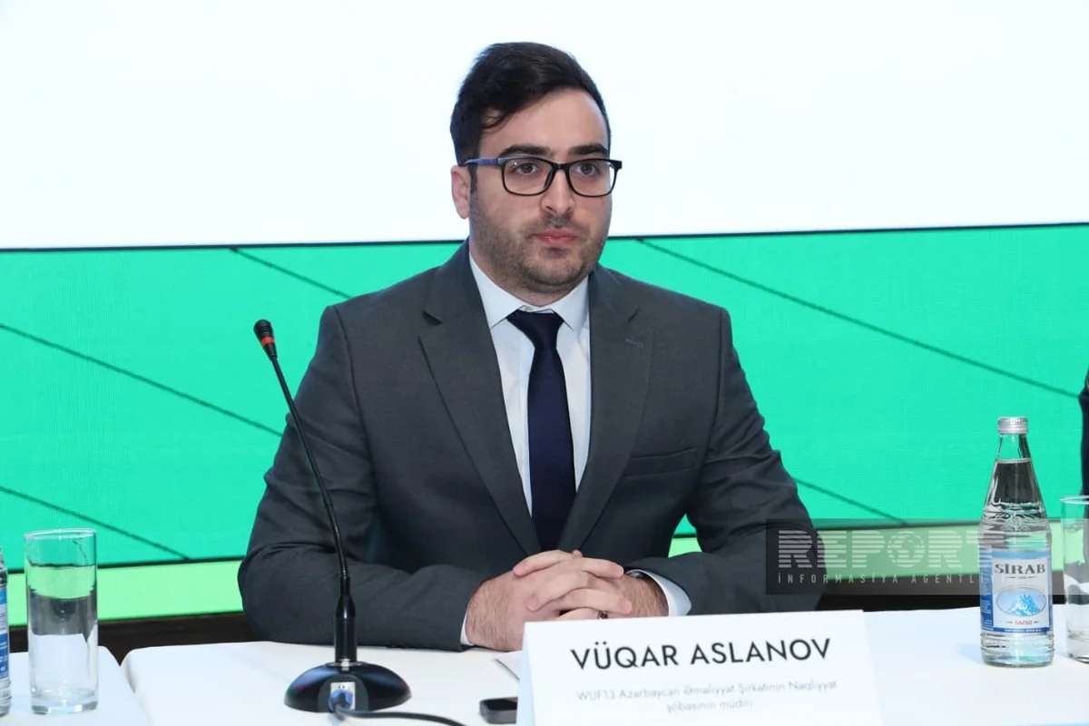 WUF13 məkanı daxilində yaradılmış nəqliyyat qovşağı bir neçə əsas zonaya bölünüb