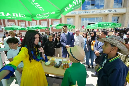 NDU nəzdində Beynəlxalq Kembric Məktəbində Mədəniyyət Festivalı keçirilib