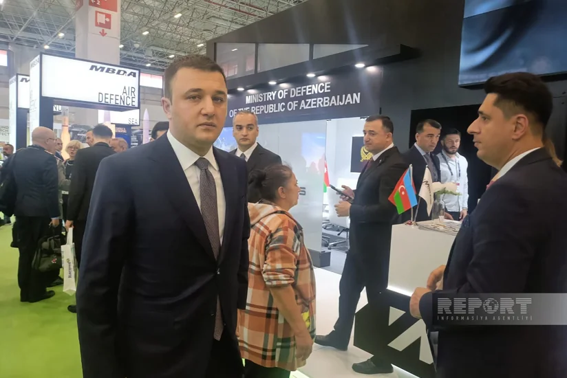 Aqil Qurbanov SAHA 2026da stendlərlə tanış olub, görüşlər keçirib - YENİLƏNİB