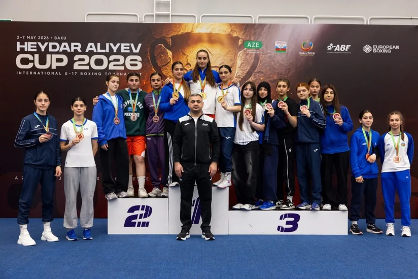 Heydər Əliyev kuboku-2026: Qız boksçulardan ibarət millimiz 17 medalla komanda hesabında birinci olub