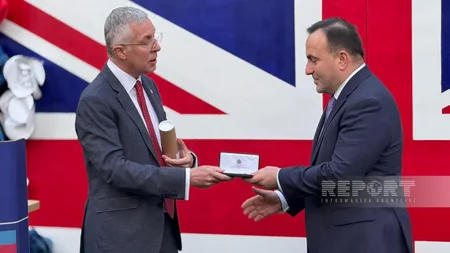 BP-nin vitse-prezidenti və British Councilın direktoruna Kral III Çarlzın adından mükafatlar təqdim olunub