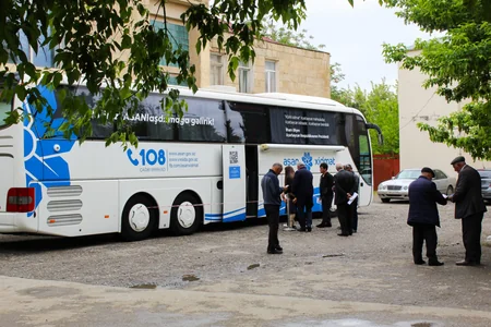 Biləsuvarda Səyyar ASAN xidmət avtobusu fəaliyyətə başlayıb
