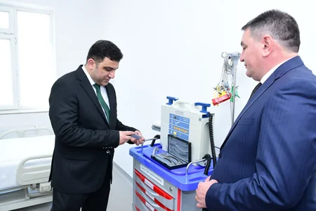 Ağstafa xəstəxanasının Təcili tibbi yardım şöbəsi təmirdən sonra istifadəyə verilib