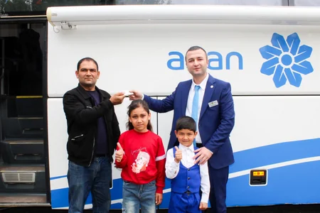 Biləsuvarda Səyyar ASAN xidmət avtobusu fəaliyyətə başlayıb