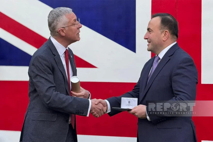 Вице-президенту BP и директору British Council вручены почетные награды от имени короля Карла III