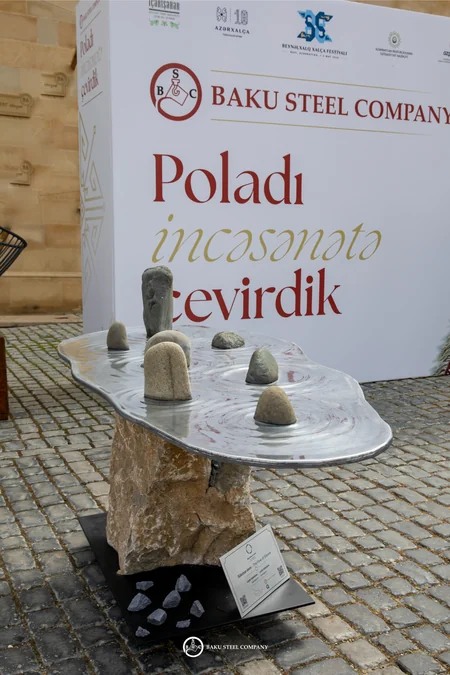 Baku Steel Company Xalça Festivalında polad sənətini təqdim etdi