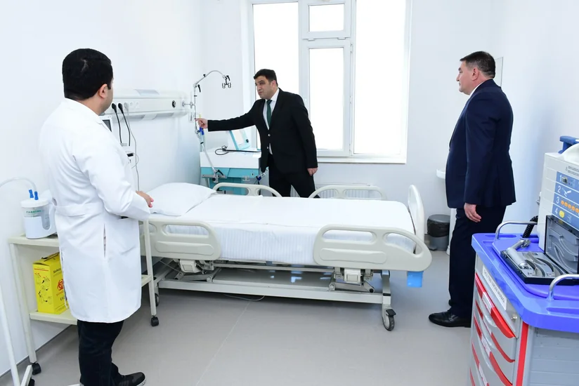 Ağstafa xəstəxanasının Təcili tibbi yardım şöbəsi təmirdən sonra istifadəyə verilib