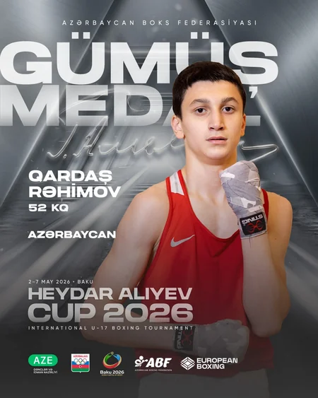 Azərbaycan boksçuları Heydər Əliyev kuboku-2026 beynəlxalq turnirində 45 medal qazanıblar