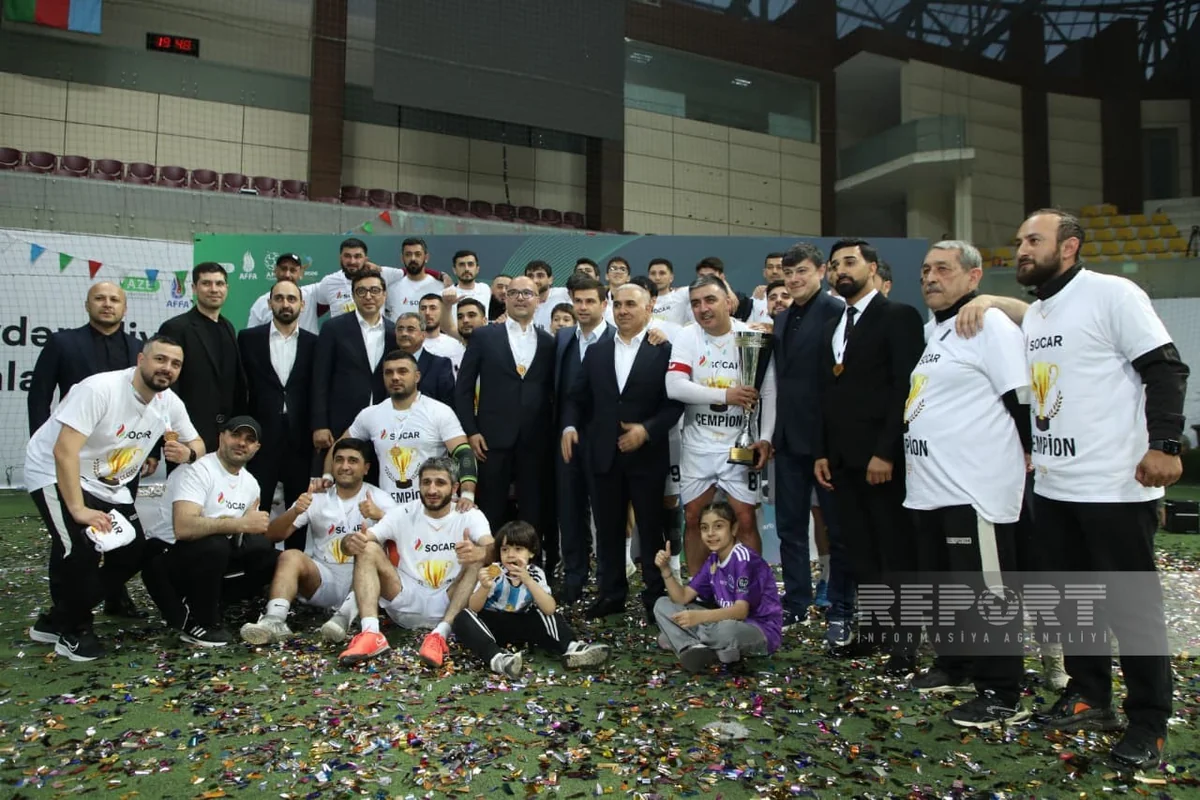 Heydər Əliyevin xatirəsinə həsr olunmuş minifutbol turnirinin qalibləri mükafatlandırılıb - YENİLƏNİB