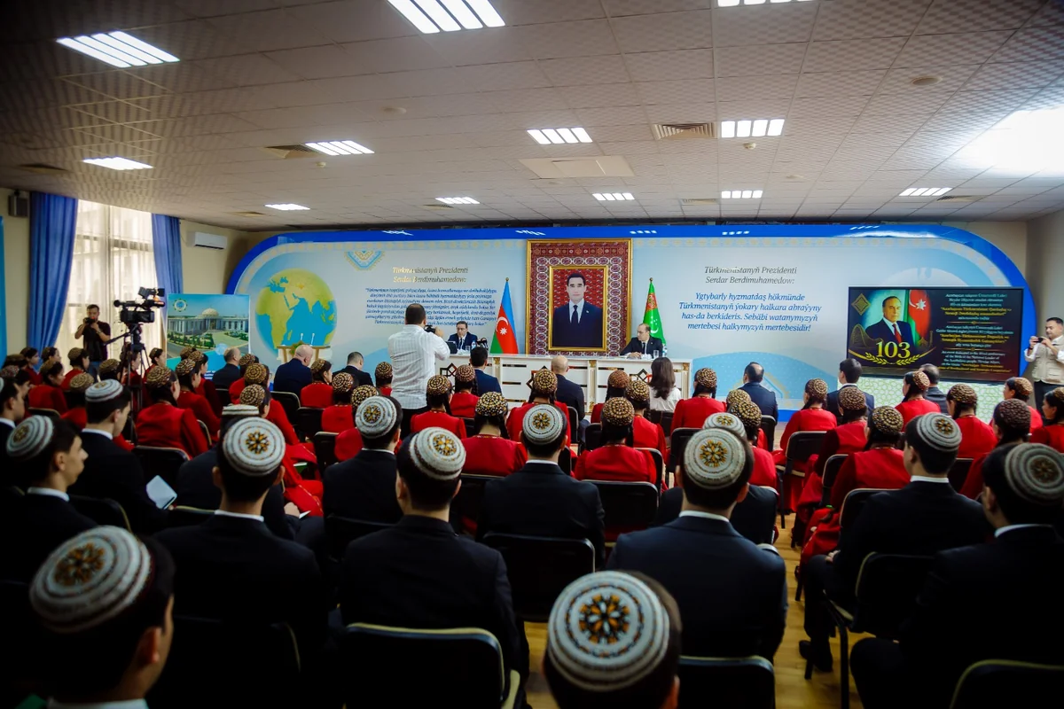 Event dedicated to 103rd anniversary of Heydar Aliyev's birth held in Turkmenistan