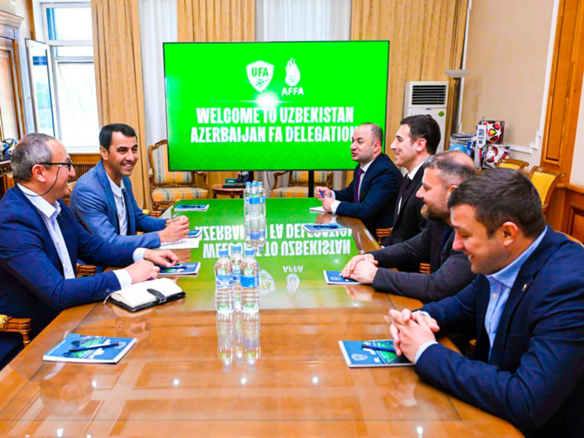 AFFA rəsmiləri Özbəkistanda birgə fəaliyyət imkanlarını müzakirə ediblər
