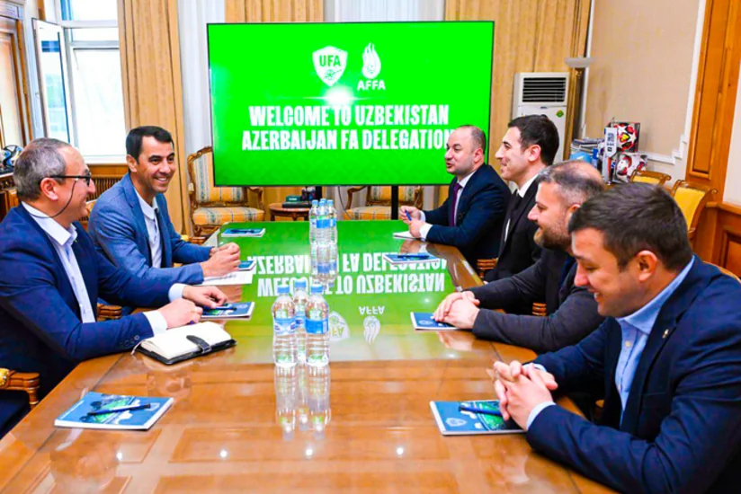 AFFA rəsmiləri Özbəkistanda birgə fəaliyyət imkanlarını müzakirə ediblər
