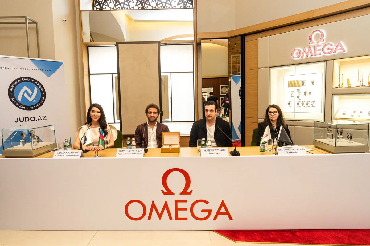 Italdizain şirkəti və OMEGA brendi Olimpiya çempionu Hidayət Heydərov ilə əməkdaşlıqlarını elan edib