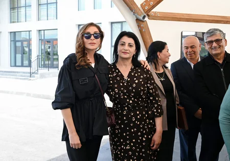 President Ilham Aliyev and First Lady Mehriban Aliyeva visit Jabrayil district