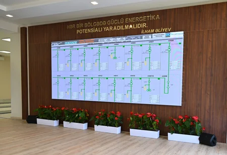 Cəbrayıl rayonunun Soltanlı kəndində Şəfəq yarımstansiyasının açılışı olub