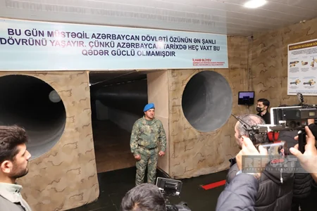 Azerbaijan Defense Ministry holds training session with media representatives