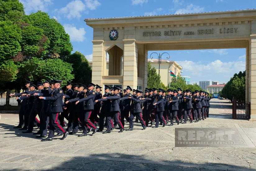 Naxçıvanda media nümayəndələri Heydər Əliyev adına Hərbi Liseydə yaradılan şəraitlə tanış olublar