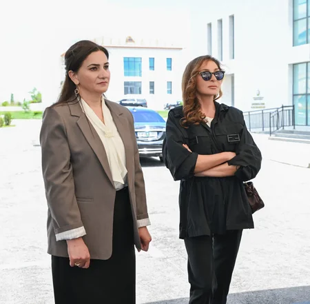 President Ilham Aliyev and First Lady Mehriban Aliyeva visit Jabrayil district
