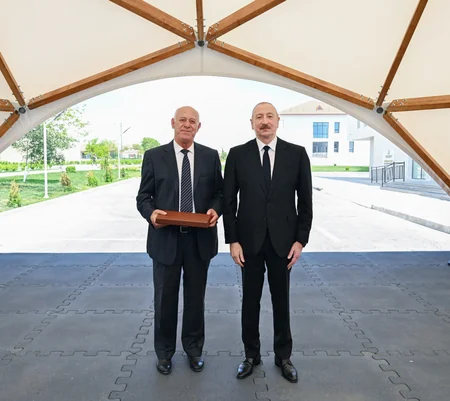 President Ilham Aliyev and First Lady Mehriban Aliyeva visit Jabrayil district