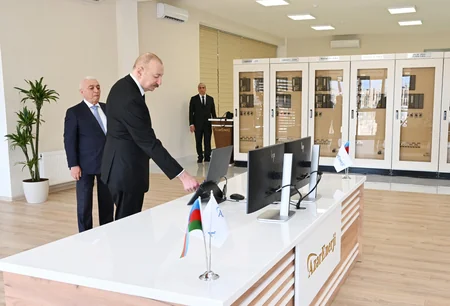 President Ilham Aliyev and First Lady Mehriban Aliyeva visit Jabrayil district