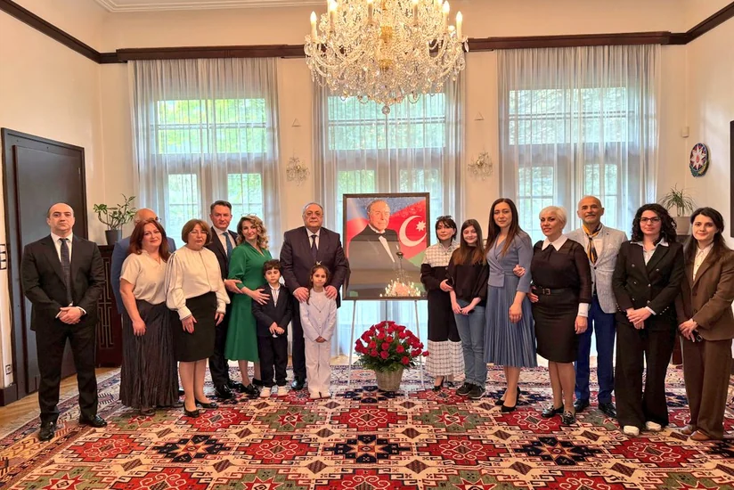 Çexiyada Heydər Əliyevin anadan olmasının 103 illiyi qeyd edilib