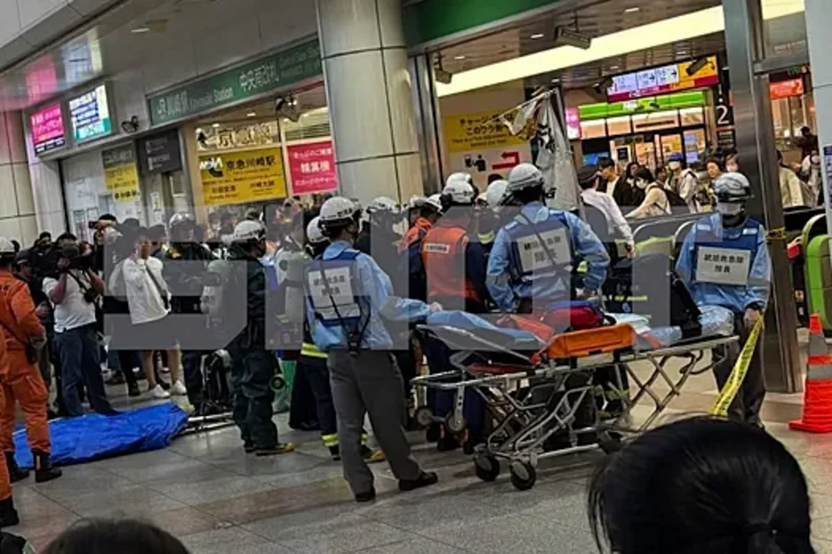 Over 13 injured when chemical sprayed on train in Japan