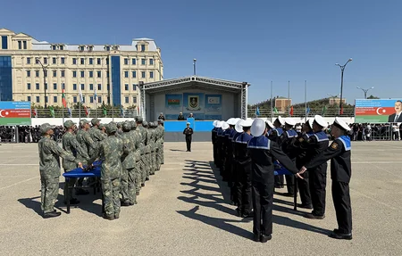 В Азербайджанской армии прошли церемонии принесения присяги