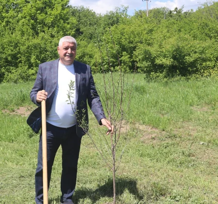 Xocalıda ağacəkmə aksiyası keçirilib