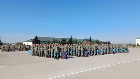 В Азербайджанской армии прошли церемонии принесения присяги