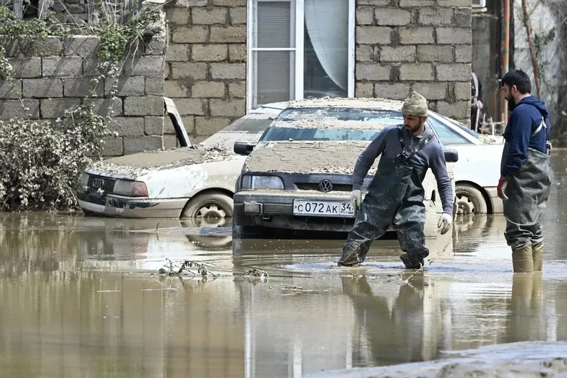 Yakutiyada daşqınlar səbəbindən onlarla həyəti su basıb