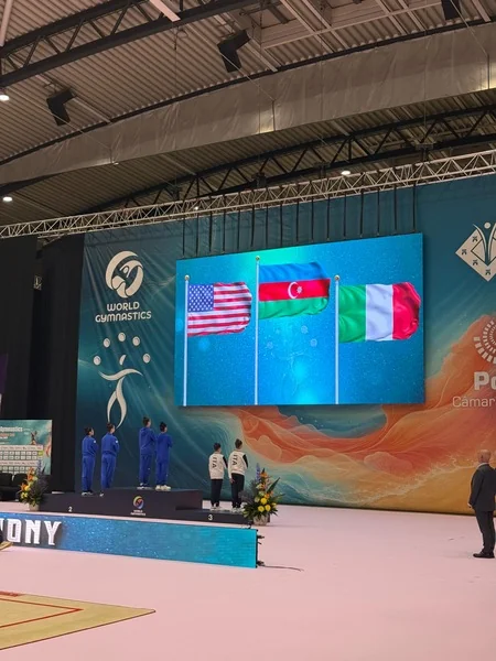 Azərbaycan bədii gimnastları beynəlxalq turnirdə üç medal qazanıblar