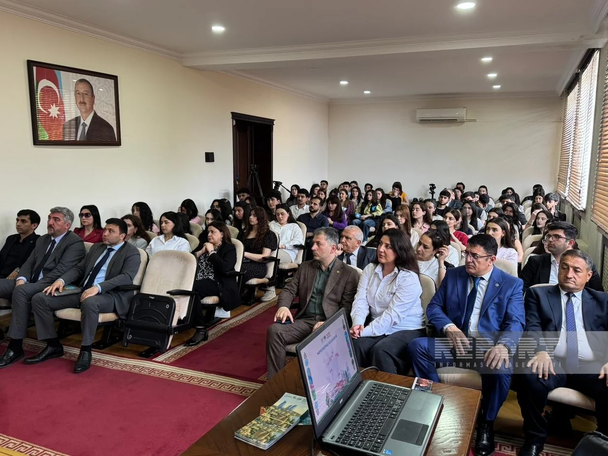 Sumgayit university hosts session on World Urban Forum