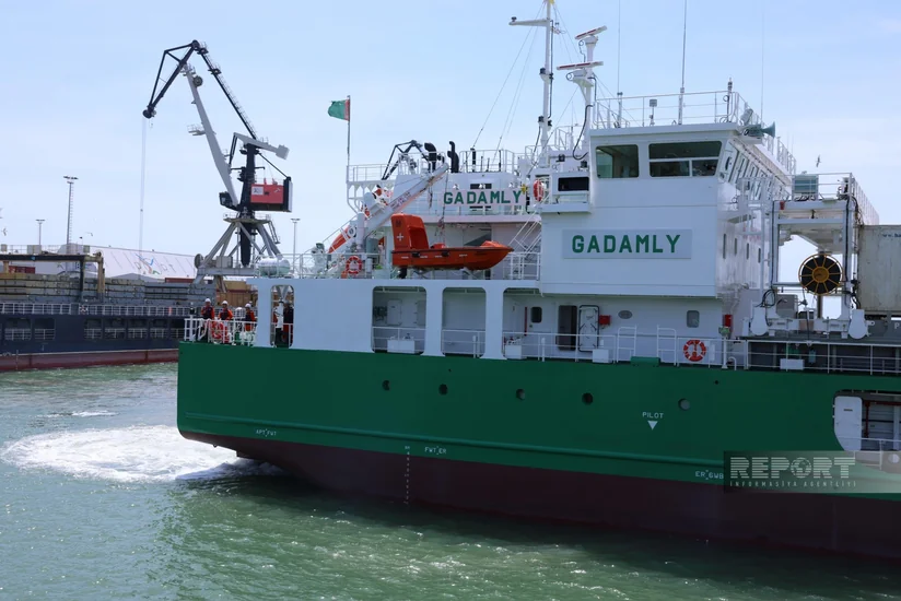 New cargo vessel arrives at Baku International Sea Port